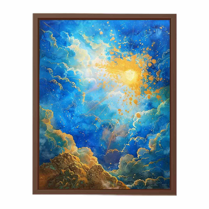 Divine Clouds  Poster