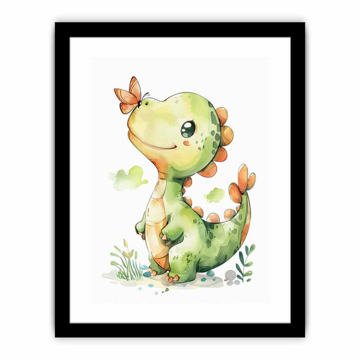 Cute  Dinosaur   Art Print