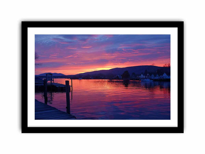 New Zealand Sunset  Art Print