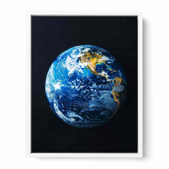 Planet Earth  Framed Print