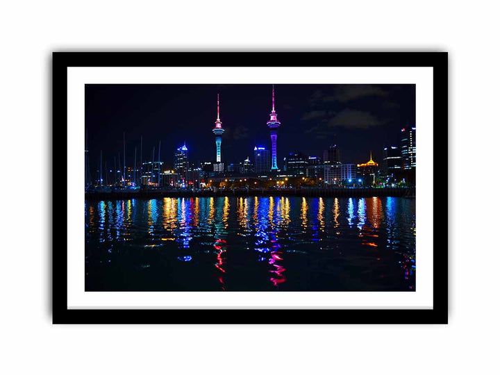 Auckland  Skyline   Art Print