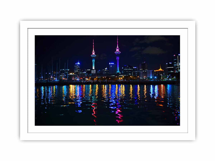 Auckland  Skyline  Streched canvas