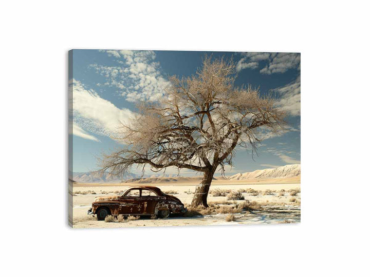 Long Parking  Canvas Print