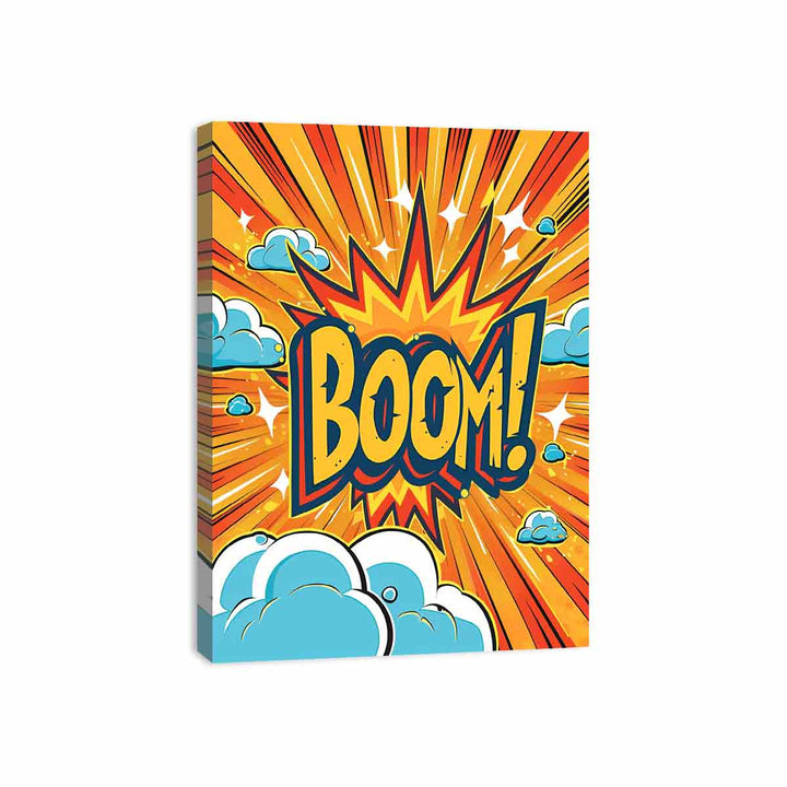 Boom  Canvas Print