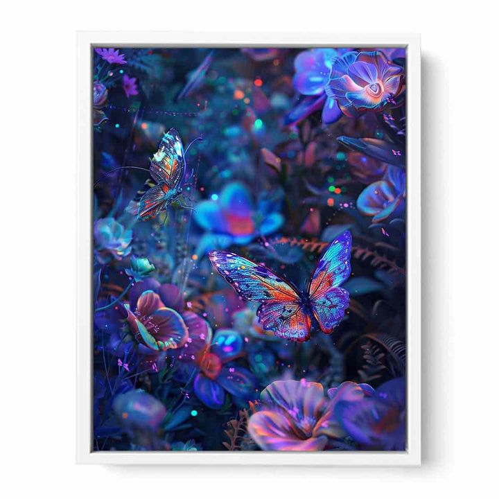 Cosmic Garden Framed Print