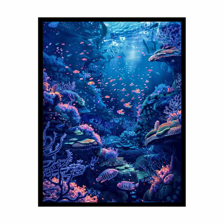 Fantasy Underwater  Painting