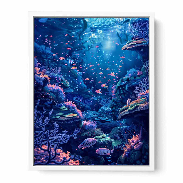 Fantasy Underwater Framed Print