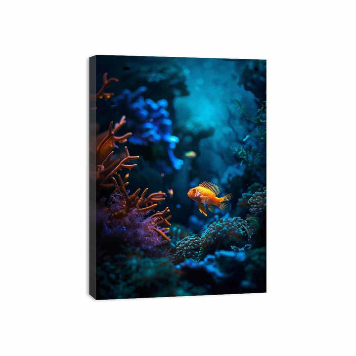 Fantasy Underwater  Canvas Print