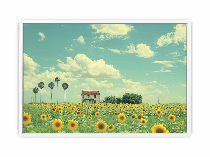 Isolated Home  Framed Print