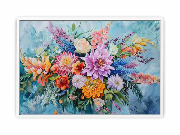 Beautiful Local Flowers Framed Print