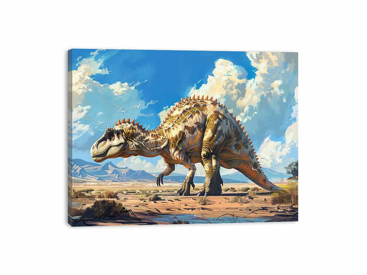 Apatosaurus Canvas Print