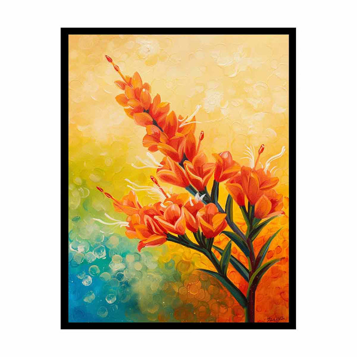 Kangaroo Paw Flower  Painting