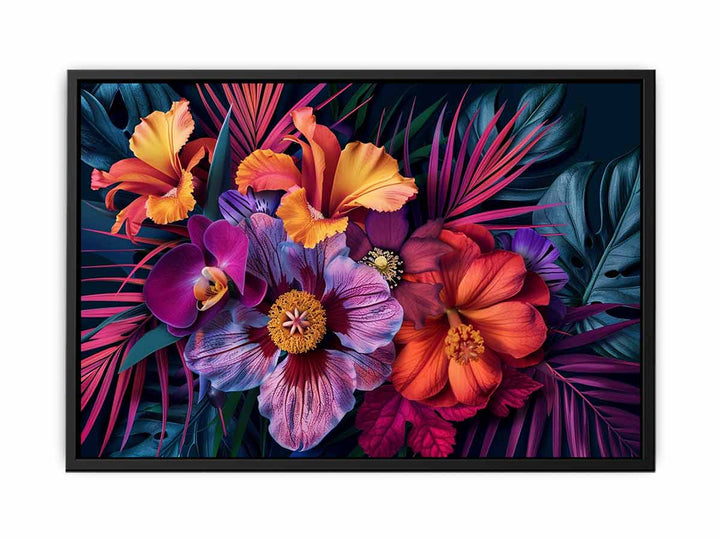 Vibrant Flowers  Painting