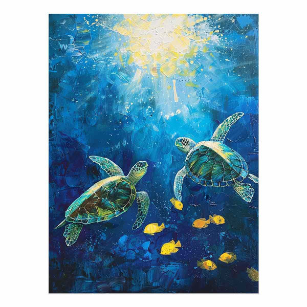 Underwater Turtle 