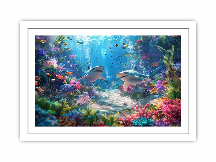 Underwater Love  Streched canvas