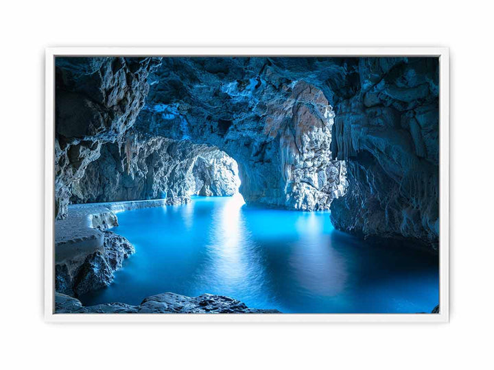 Ocean Cave  Framed Print