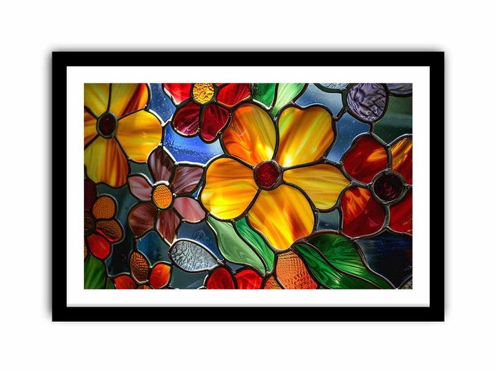 Glass Flowers  Art Print