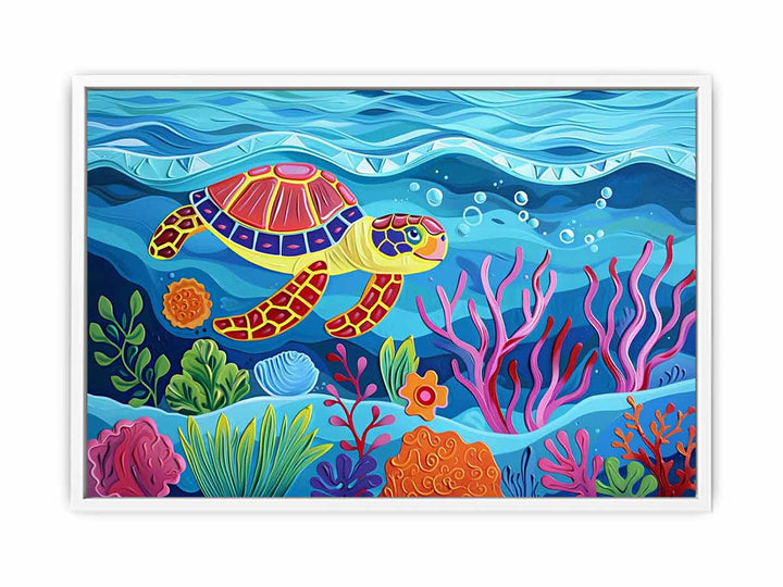 Sea Turtle  Framed Print