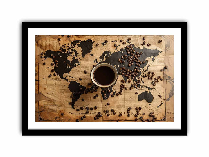 Coffee World  Art Print