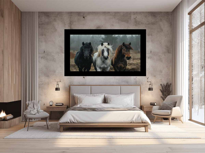 Three Horses  