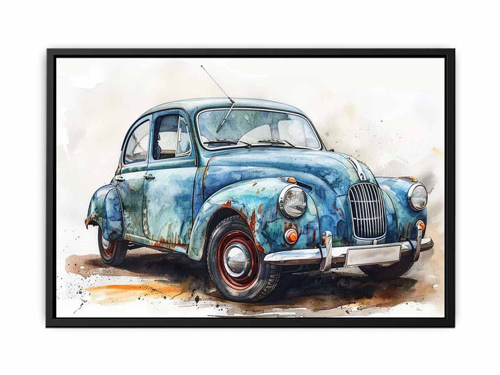 Morris Minor Car   Painting