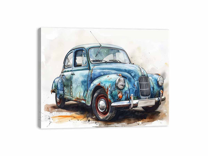 Morris Minor Car  Canvas Print