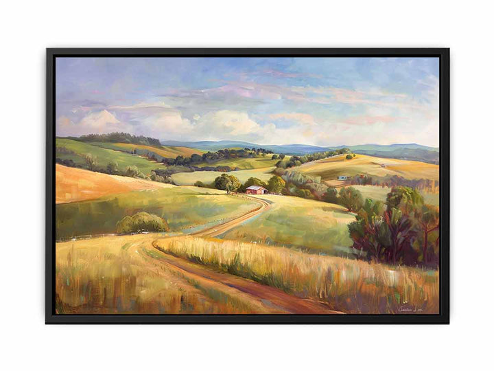 Aussie Landscape   Painting