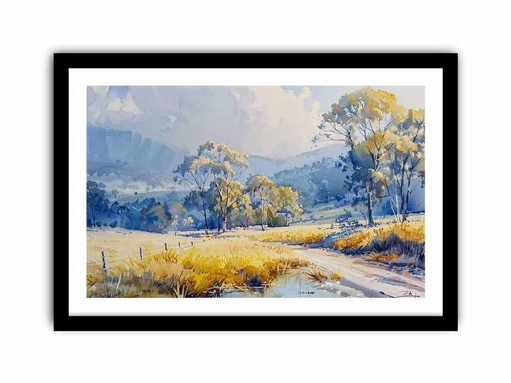 Aussie Landscape   Art Print