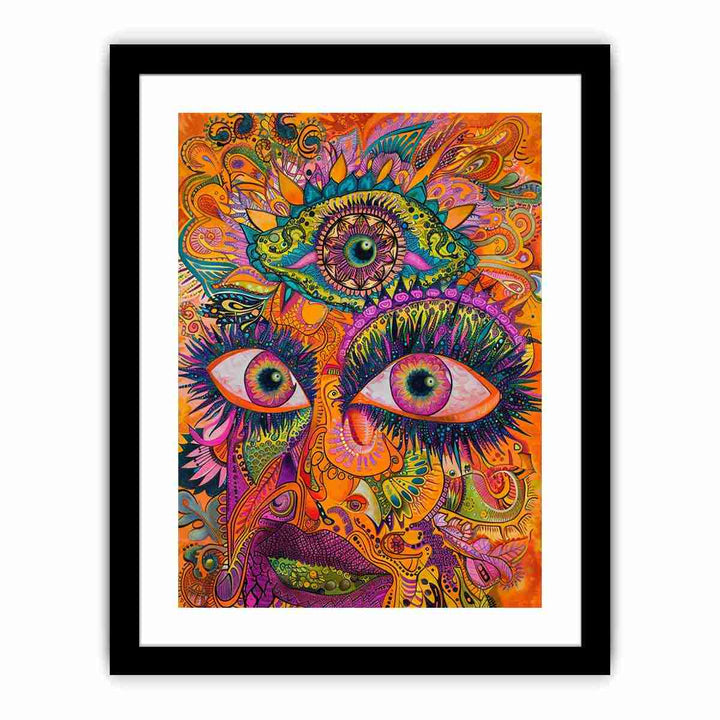 Crazy   Art Print