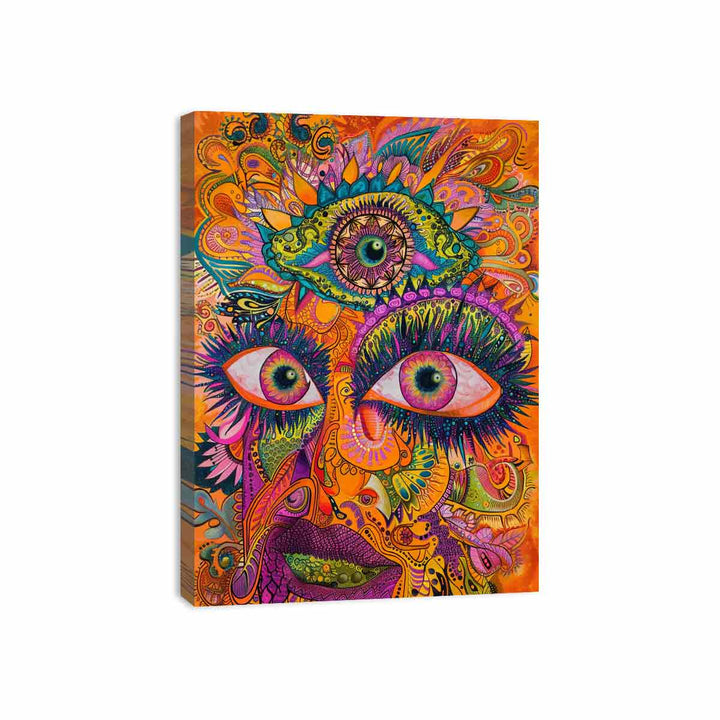 Crazy  Canvas Print