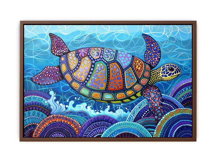 Beautiful Turtle   Poster