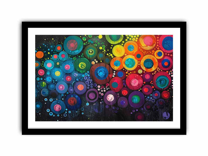 Abstract Circles   Art Print