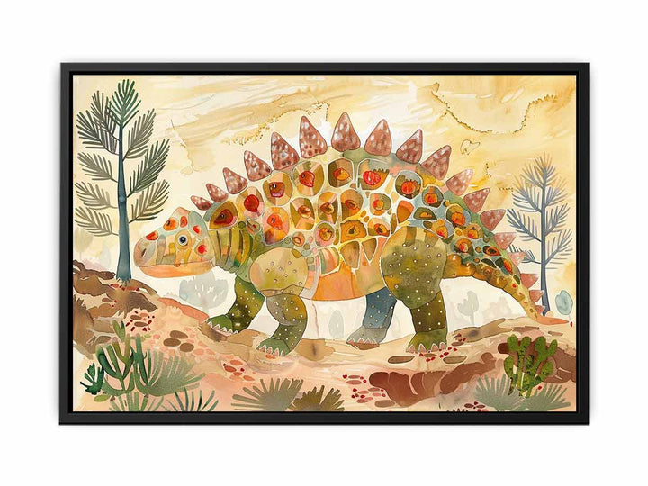 Ankylosaurus   Painting