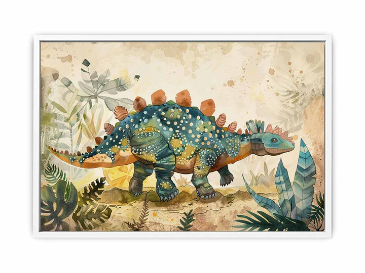 Ankylosaurus  Framed Print