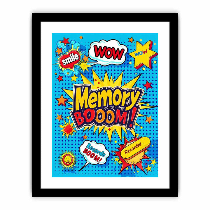 Memory Boom  Art Print