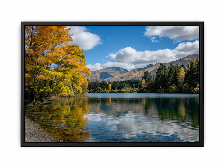 Lake Benmore New Zealand  Painting