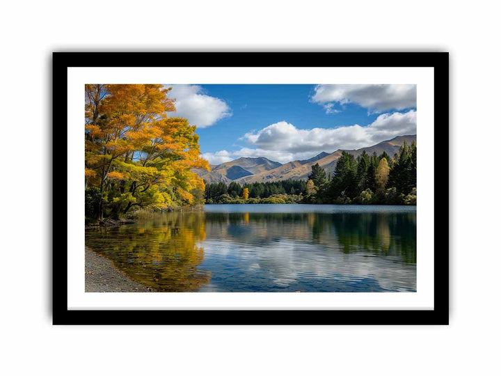 Lake Benmore New Zealand  Art Print