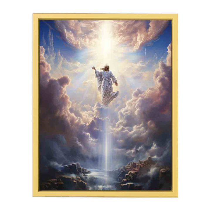 Heavenly Painting framed Print