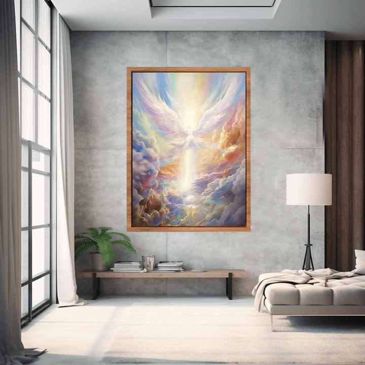 Heavenly Art Painting Art Print