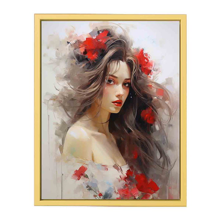 Beauty Painting framed Print