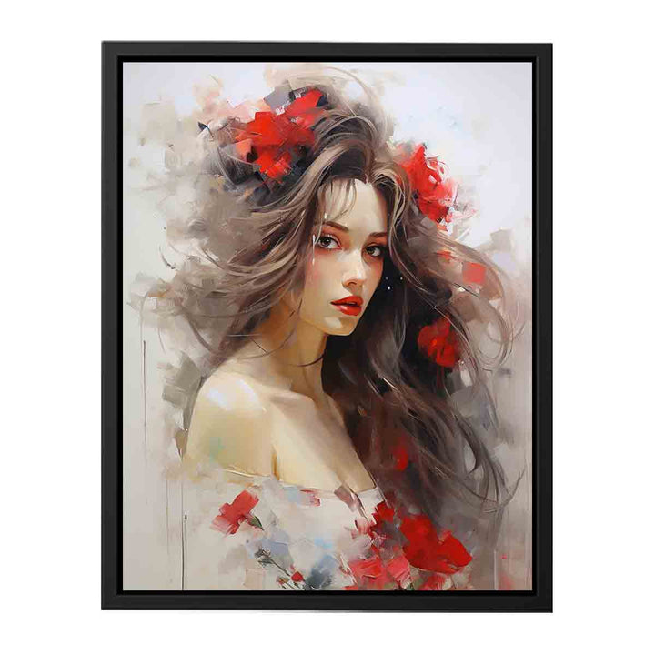 Beauty Painting  canvas Print