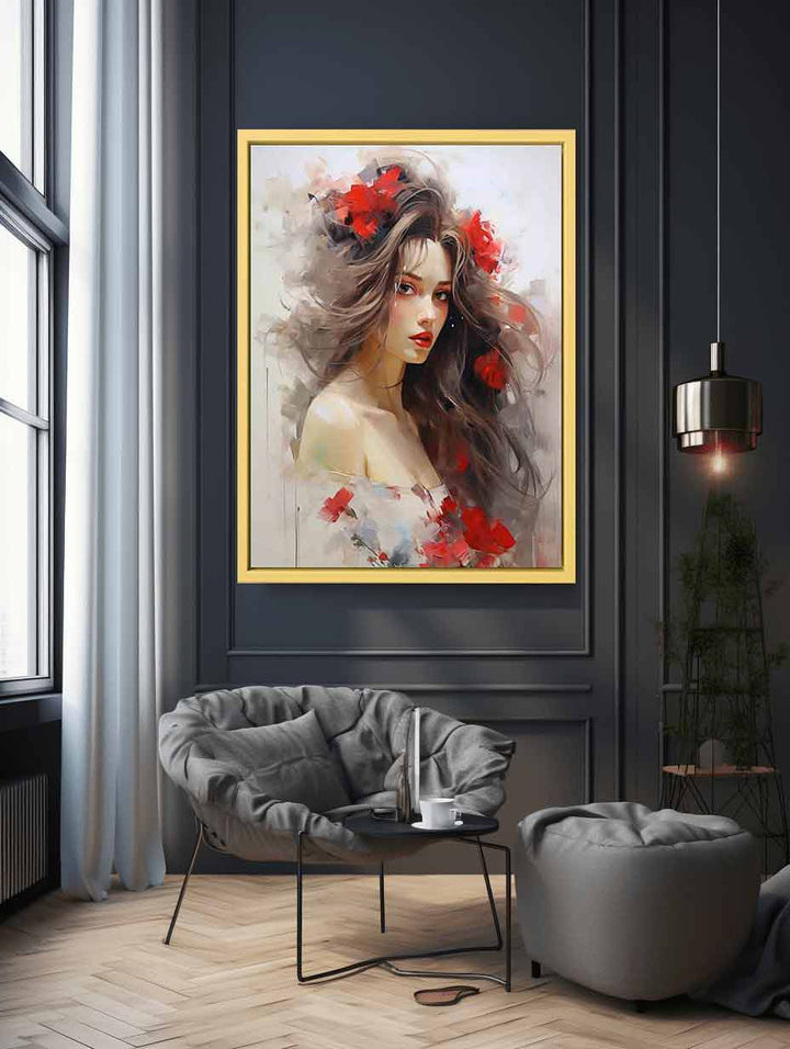 Beauty Painting Art Print