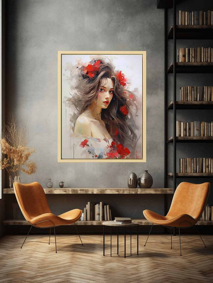 Beauty Painting Art Print