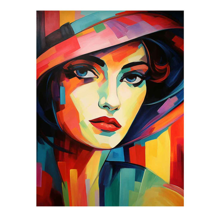 Women Fauvism Art Painting