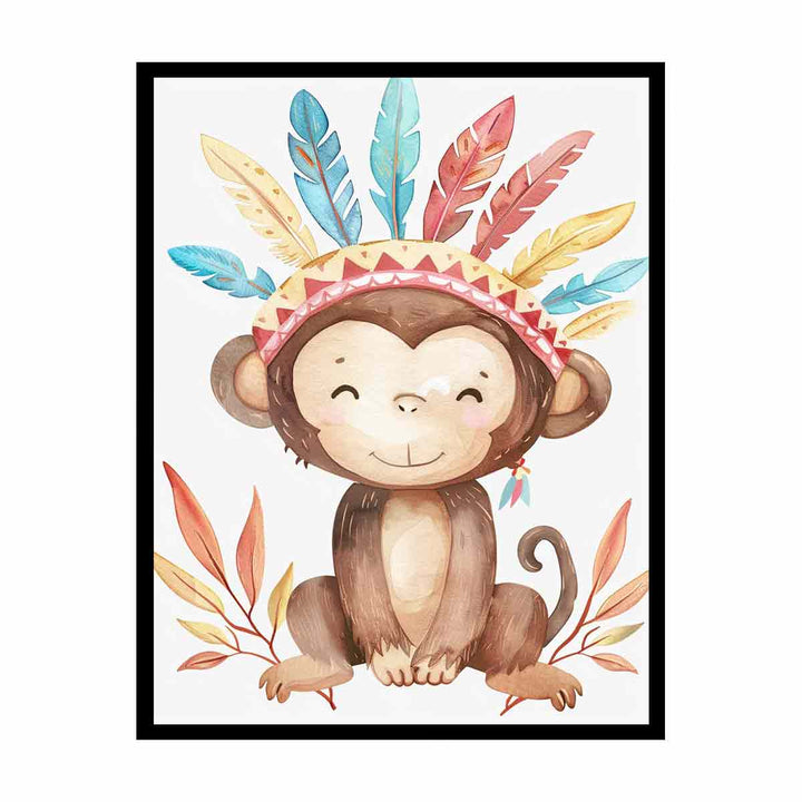 Cute Monkey  Painting