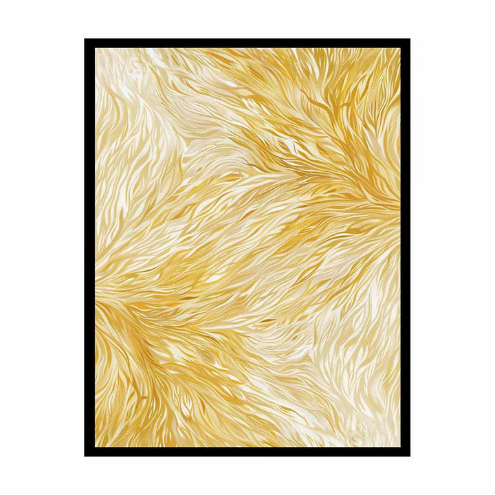 Yellow Texture Art  Painting