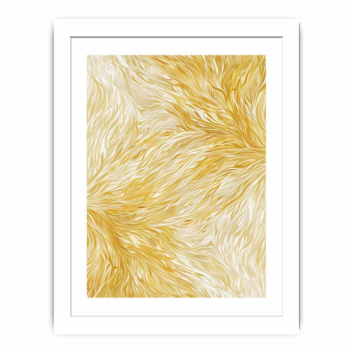 Yellow Texture Art Streched canvas