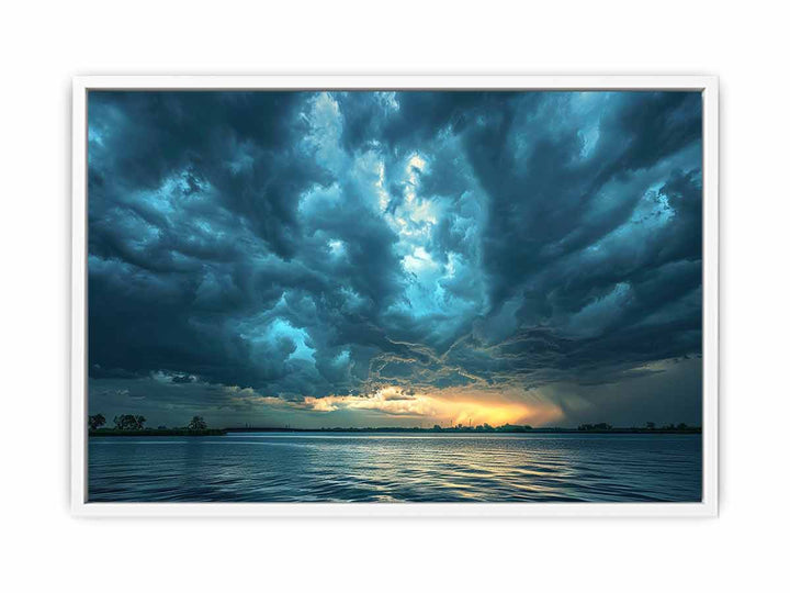 Storm Clouds Framed Print