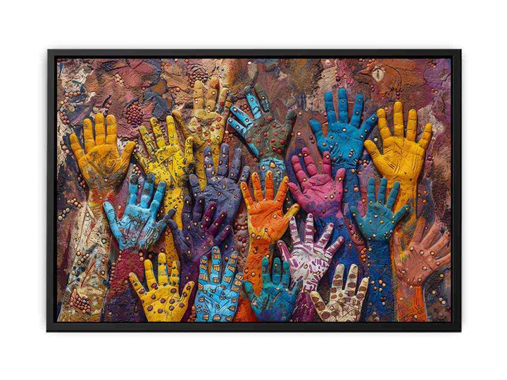 Aboriginal Hands  Painting