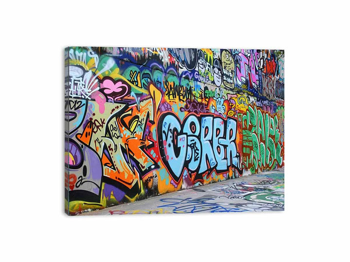 Graffiti Tag Canvas Print